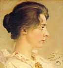 Famous Perfil Paintings - Marie de perfil
